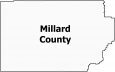 Millard County Map Utah