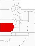 Millard County Map Utah Locator
