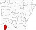 Miller County Map Arkansas Locator