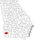 Miller County Map Georgia Locator