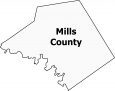 Mills County Map Texas