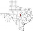 Mills County Map Texas Locator