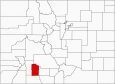 Mineral County Map Colorado Locator
