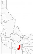Minidoka County Map Idaho Locator