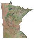 Minnesota Satellite Map