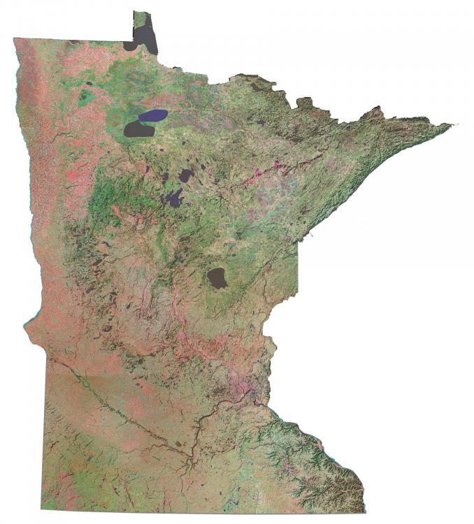 Map Of Minnesota - Cities And Roads - GIS Geography