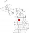 Missaukee County Map Michigan Locator