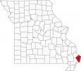 Mississippi County Map Missouri Locator