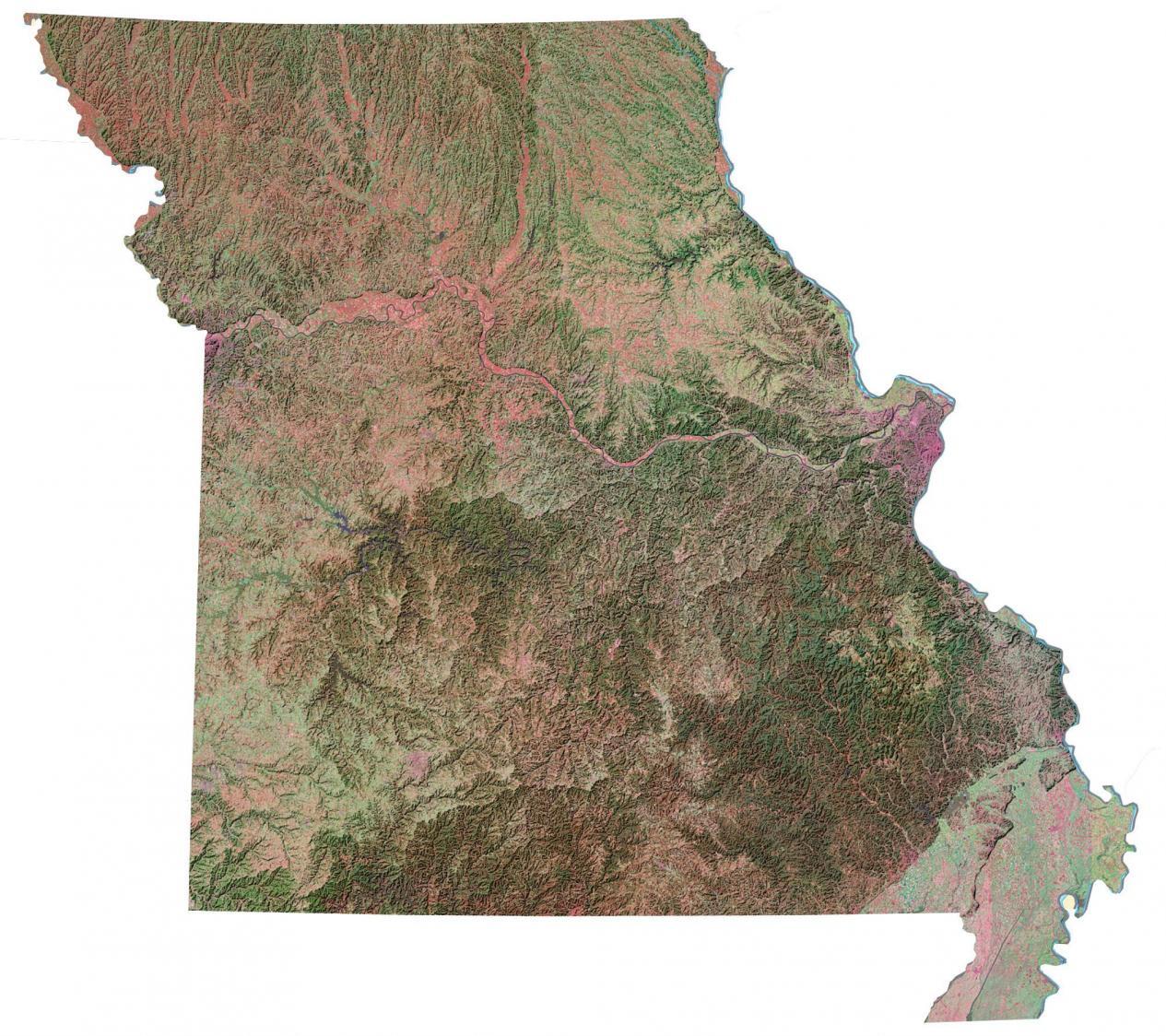 Missouri County Map and Independent City - GIS Geography