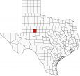 Mitchell County Map Texas Locator