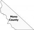 Mono County Map California