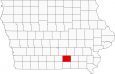 Monroe County Map Iowa Locator