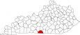 Monroe County Map Kentucky Locator