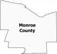 Monroe County Map New York