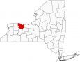 Monroe County Map New York Locator