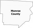 Monroe County Map Ohio