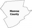 Monroe County Map Pennsylvania