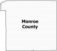 Monroe County Map Wisconsin