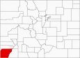 Montezuma County Map Colorado Locator