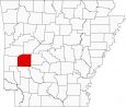 Montgomery County Map Arkansas Locator