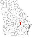 Montgomery County Map Georgia Locator