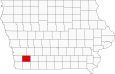 Montgomery County Map Iowa Locator