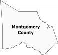 Montgomery County Map Texas