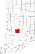 Morgan County Map Indiana Locator