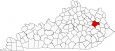 Morgan County Map Kentucky Locator