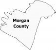Morgan County Map West Virginia