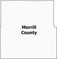 Morrill County Map Nebraska