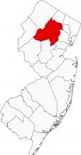 Morris County Map New Jersey Locator