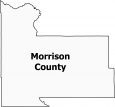 Morrison County Map Minnesota