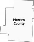 Morrow County Map Ohio