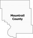 Mountrail County Map North Dakota