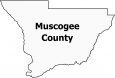 Muscogee County Map Georgia