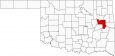 Muskogee County Map Oklahoma Locator