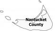 Nantucket County Map Massachusetts
