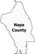 Napa County Map California