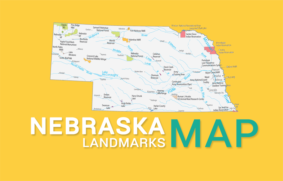 tourism map of nebraska