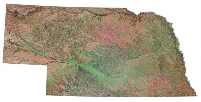 Map Of Nebraska Cities And Roads Gis Geography