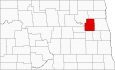 Nelson County Map North Dakota Locator