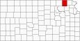 Nemaha County Map Kansas Inset