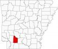Nevada County Map Arkansas Locator