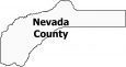 Nevada County Map California