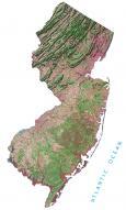 New Jersey Satellite Map