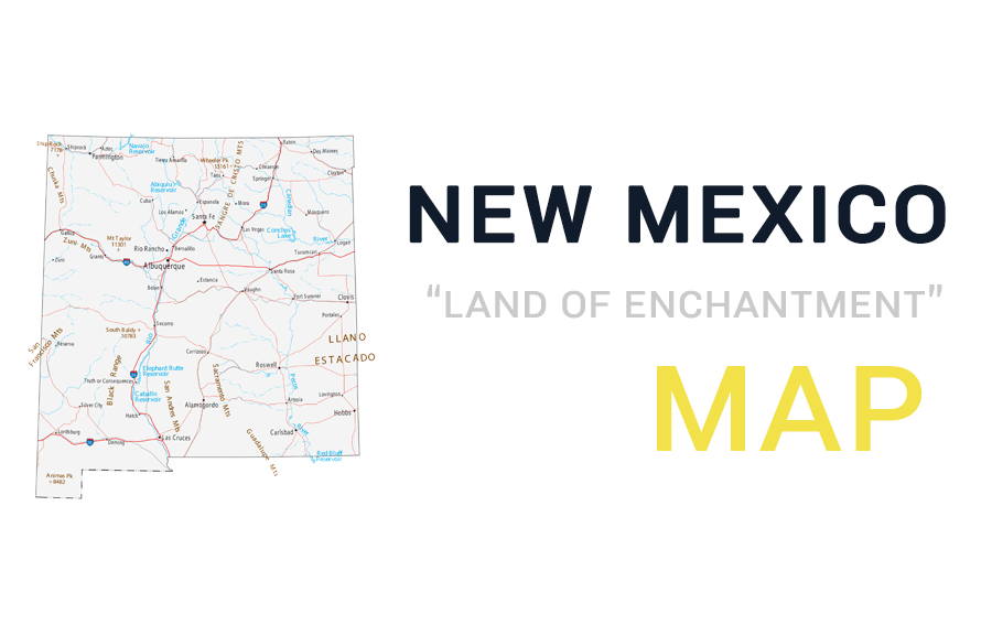 New Mexico Map Feature 