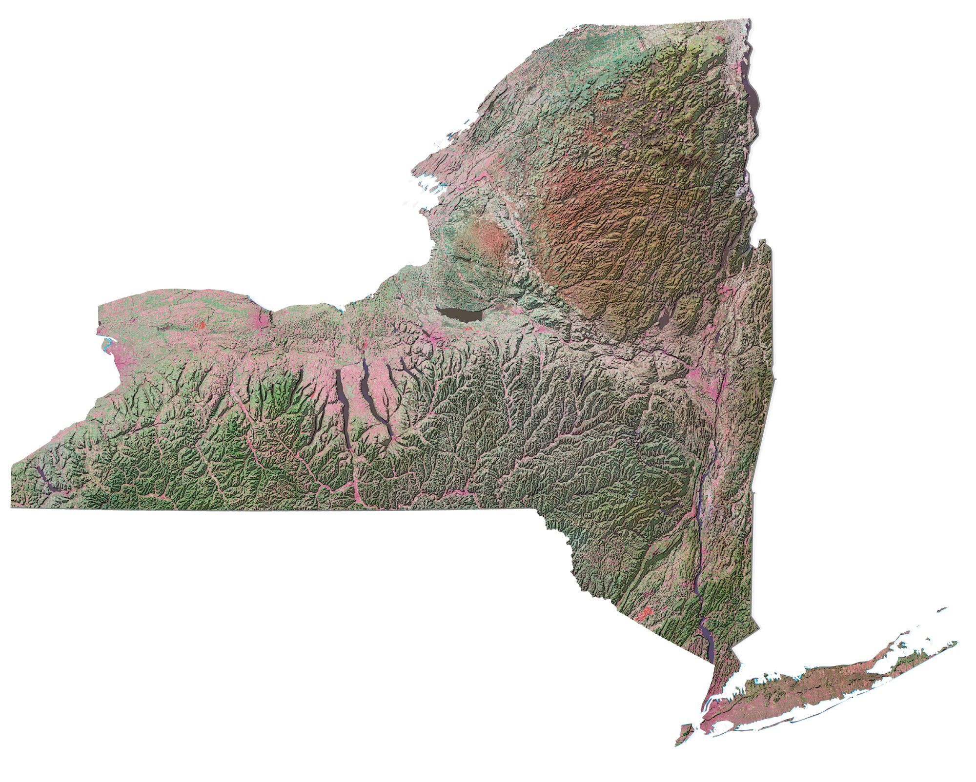 Map of New York City - GIS Geography