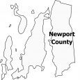 Newport County Map Rhode Island