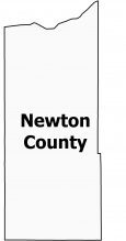 Newton County Map Indiana